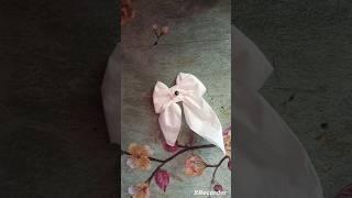 How to make tissue paper  bow |@MK ARTZZZZ #CRAFTS #painting