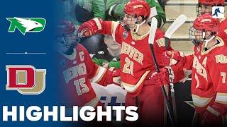 North Dakota vs Denver | NCAA College Hockey | Highlights - November 15, 2024