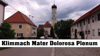 SCHWABMÜNCHEN (D)-Klimmach, Wallfahrtskirche Mater Dolorosa, Vollgeläut