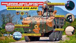 Philippine Army Receives Upgraded VBTP-MR Guarani 6x6 Armored Personal Carrier