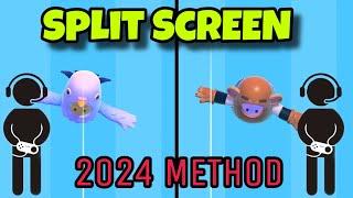 How To SPLIT SCREEN on Fall Guys  2024 METHOD/ PLAY Split Screen (PC/XBOX/PS/SWITCH) DOUBLE Screen