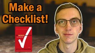 Life Hack That Seems TOO Easy. | The Checklist Manifesto Review