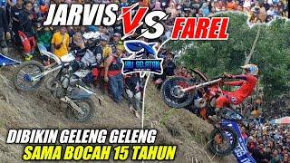 ADU SKILL ‼️ FAREL RAJA TANJAKAN vs JARVIS JUARA DUNIA ‼ ( Hiu Selatan Trail Adventure 2022 )