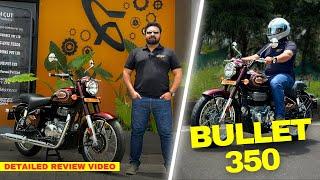 New Royal Enfield Bullet 350 Review | Royal Enfield with New Style | New Bullet Standard 350