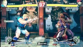 SSFIV ENDLESS BATTLE MATCH JR RODRIGUEZ ( AKUMA ) VS OnlineTony213 ( ABEL ) ON XBOX 360 GAME 10