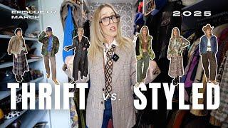 Trying ALL the Outfit Ideas with My Thrift Finds/STYLING PARTY