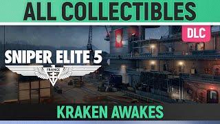 Sniper Elite 5 - Kraken Awakes - All Collectibles  DLC 5