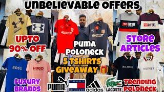 Unbelievable Offers  | Upto 90% Off | Puma Tshirts,Jeans,Cord-Set | Branded Clothes in Mumbai
