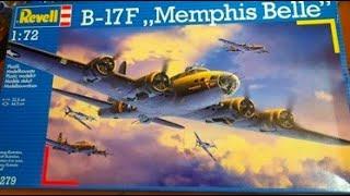 Live scale modelling; working on a 1/72 Revell B-17F. Join me at the bench!