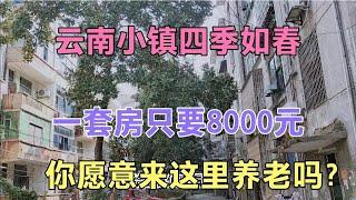 云南小镇四季如春，一套房只要8000元，你愿意来这里养老吗？