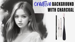 Charcoal Drawing Background Tutorial