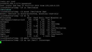 Centos 7 setup Yum offline or local repository