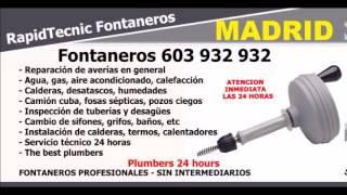 FONTANEROS FUENTE DEL BERRO, MADRID 603 932 932