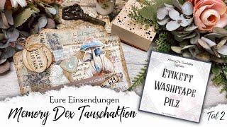 Junk Journal / deutsch / Eure Einsendungen für Spember Teil 2 / #memodexparty