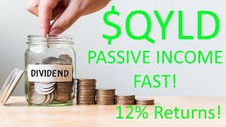 Passive Income With One Stock? 12% Dividend? QYLD Covered Call ETF, DIVO, NUSI, RYLD, and XYLD