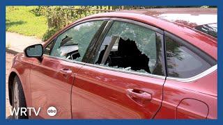 Vandals target cars in Fountain Square
