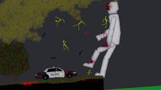 Melons Fighting Against Giant People - People Playground #556