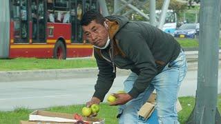  Beloved street workers ‍ Bogota Colombia [hard traffic]