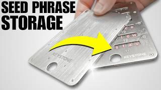 BEST Seed Phrase Storage [Keystone Tablet Plus]