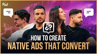 How to Create Native Ads That Convert | AW Dubai 2024