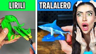 3D PRINTING LIRILI LARILA ITALIAN BRAINROT?! (ALL 67 Italian Brainrot Characters Marble Race)