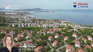 Ayvalık Sahilkent'te Deniz Manzaralı Villa