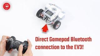 How to connect a PS3 gamepad to a LEGO EV3 brick