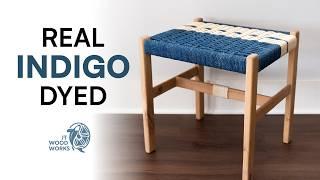 Fine Woodworking with a Pallet - Woven Stool