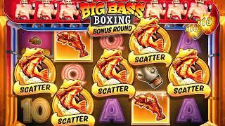 I HIT A 5 SCATTER ON THE NEW BIG BASS BOXING BONUS ROUND!! (Big Win!?)