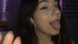 Lens licking, lens attention ASMR | Sayu ASMR