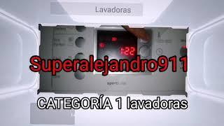 Lavadora ansonic WA 13126 ciclo rápido