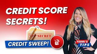 Credit Score Secrets! Personal Credit Sweep! How to Do a "Personal Credit Sweep"! Credit Repair!