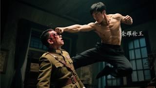 飛踢！抱摔！肘擊爆頭！功夫小夥三招打爆日軍大佐！ ️ 抗日 MMA | Kung Fu