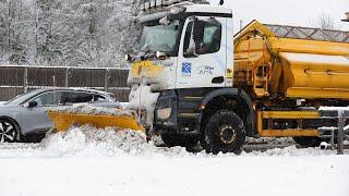 Storm Bert brings heavy snow to the UK