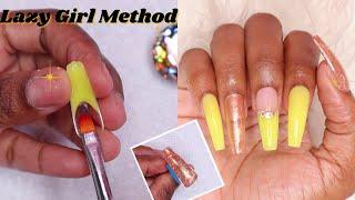 Polygel Nail Tutorial | The Lazy Girl Method | Nail Tutorial Makartt Polygel