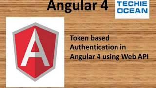 Token authentication in Angular using web API