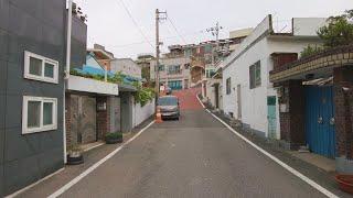 【Korea Village Tour】 Local Daejeon City, Walking East Residential Area 4k