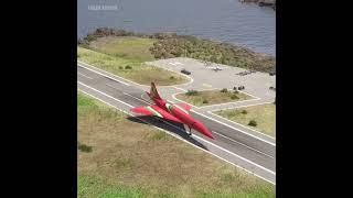 THIS IS CRAZY!!! Ferrari's Concorde Plane Makes an Incredible Takeoff from the Smallest Runway