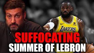 Failing ESPN Will SUFFOCATE NBA Fans With Summer Of LeBron James & Bronny DRAMA | OutKick Hot Mic