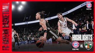 FC Bayern München Highlights | FCBB - Zalgiris Kaunas 77:74 | EuroLeague 24/25 | 8. Spieltag