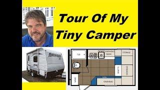 Tour Of My Tiny Camper, Dave & Muppy