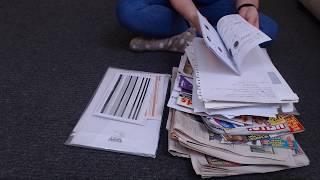 ASMR Sorting Paper Documents Newspapers Magazines Intoxicating Sounds Sleep Help Relaxation