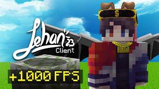 EL NUEVO LEHAN23 CLIENT es EL MEJOR CLIENTE NO PREMIUM PARA SUBIR FPS EN MINECRAFT con COSMETICOS