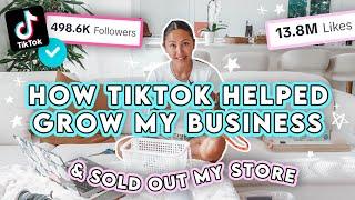 How TikTok Sold Out My Small Business  AND CHANGED MY LIFE | EDITING TIPS & STRATEGIES ~498,000K 