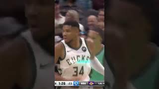 GIANNIS's Not Human- #nba #basketball #highlights #shorts #shortvideo #youtubeshorts #giannis #bucks