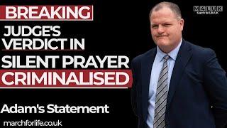 BREAKING: SILENT PRAYER CRIMINALISED