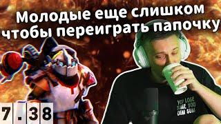 SOLO ЛОВИТ ВРАГОВ НА КЛОКЕ В DOTA 2