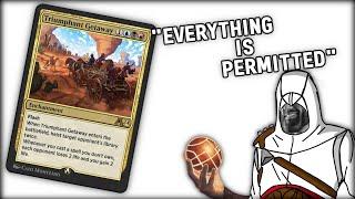 STEALING THE PILE PLAYERS CARDS!  Historic MTG Arena