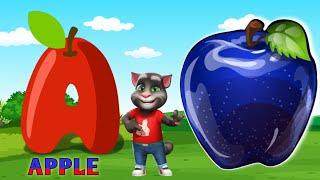 ABCD Rhymes, A for Apple B for Ball , A for Apple B for Ball Song Video, abcd cartoon video  Part-3