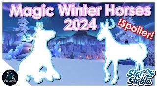 SSO - !SPOILER! - Magic Winter Horses and Pets 2024